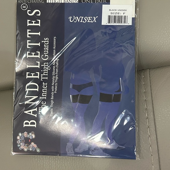 Combine 3 for $15 Bandalettes unisex size F inner thigh guards. (22-24W, 3X) NWT - Picture 3 of 5